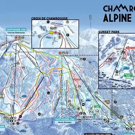 Appartamento Pied De Piste Chamrousse Esterno foto
